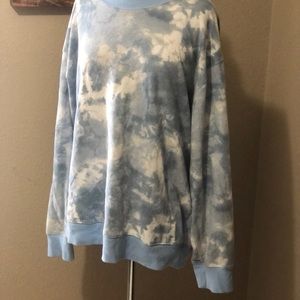 Blue and White Shirt